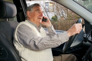 sénior au volant