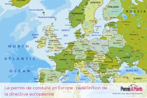 carte d'europe routes