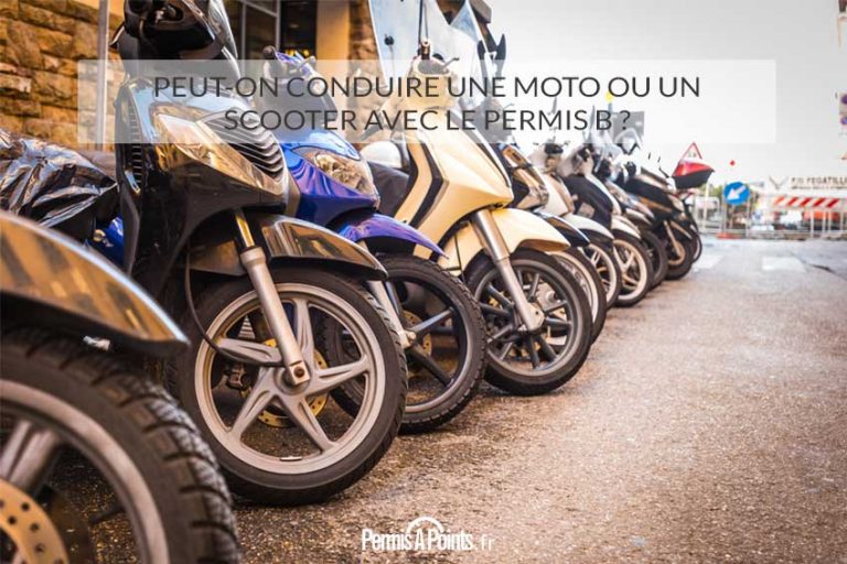 Peut-on Conduire Une Moto Ou Un Scooter Avec Le Permis B