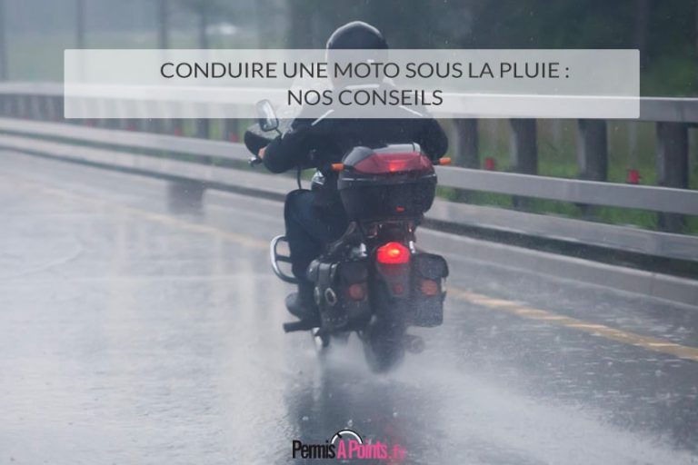 Nos Conseils Pour Conduire Une Moto Sous La Pluie